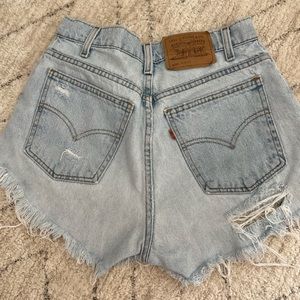 Vintage Levi Denim Shorts